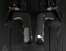 1999-2007 Silverado Sierra SS Tahoe Denali Carbon Fiber  Interior Door Handles picture