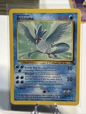Articuno 17/62 Fossil Regular Pokémon 1999 picture