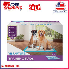 [HOT SALE] Vibrant Life XXL Dog & Puppy Training Pads 30 x 36 in, 100 Count picture