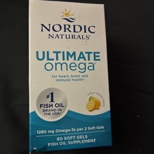 Nordic Naturals Ultimate Omega 60 Ct Lemon Flavor Exp 03/29 picture