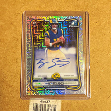 Bowman Chrome 2026 Ty Simpson RC #BCRA-TS auto Los Angeles Rams Football picture