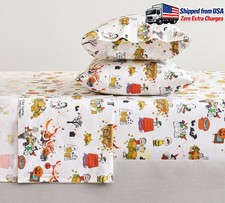 Pottery Barn Peanuts Great Pumpkin Sheet Set picture