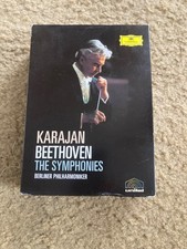 Beethoven - The Symphonies Boxset / Herbert Von Karajan, (3 DVD) - Box Set VG picture