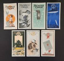 1919 antique 7pc TRUMBULL CHEER CATALOG WWI propaganda Patriotic WESTMORE-SAVAGE picture