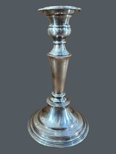 Elkington and co silver plate on copper candlestick picture