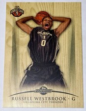 Russell Westbrook 2008-09 Topps Hardwood RC /299 # 104 Thunder Rookie # 105/299 picture