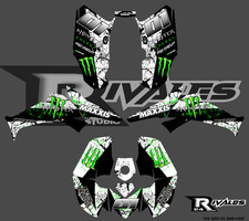 ATV Graphics Stickers Honda TRX 250EX TRX 250X (2006 to 2024) picture