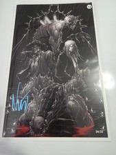Absolute Batman Shadow Rain Villains special signed limited Rddie Nunez 8/25 picture