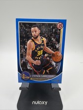 Stephen Curry 2025-26 Bowman Blue Border Color Match SP #/150 #115 picture