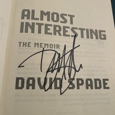DAVID SPADE AUTOGRAPHED 