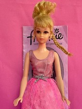 Vintage Growin Pretty Hair Francie #1074 Barbie Doll Original Dress Instructions picture