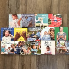 Lovevery Board Books Bundle Toddler Baby Learning Reading Set Lot Of 14 picture