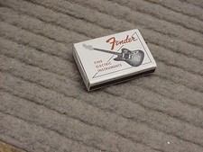 original fender guitar matchbox 60s 