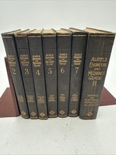 Vtg Audels Engineers and Mechanics Guide Volumes 2-8 Book Set 7 Volumes 1921 VGC picture
