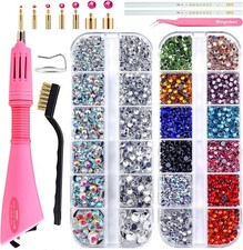 Hotfix Rhinestone Setter, Hot Fix Applicator Tool Bedazzler Kit with Rhinestones picture