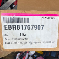 LG EBR81767907 Main PCB Assembly Control Board Replacement Control Board picture