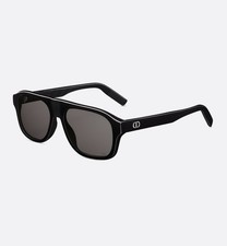 Dior CD Icon A1I Black 55mm – Pilot Sunglasses, 100% Authentic picture