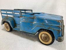 Vintage 1960’s Tonka Step Side Pick Up Truck, Farm Stake Rack (parts) picture