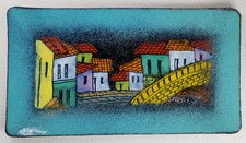 Lopez Rodezno for Studio D'Arte Aluna Honduras Enameled Copper Trinket Dish picture