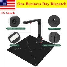 12MP Book & Documents Scanner w/ OCR Auto-Flatten Deskew for Desktop Laptop picture