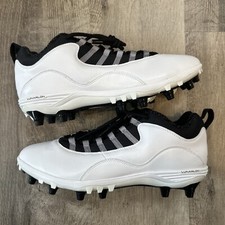 Dead stock Nike Air Jordan 10 TD Low Cleats Size 12.5 picture