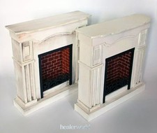 1:12 Scale 1/6 Miniatures Dollhouse Furniture Vintage Fireplace Unfinished  picture