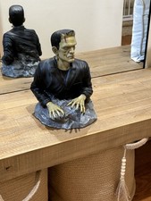 Universal Monsters Frankenstein Bust RARE 12” Collectible Universal City Studios picture