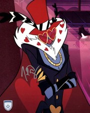 Signed Joel Perez Hazbin Hotel Valentino 8x10 w/ Official Pix COA picture
