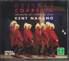 DELIBES - COPPELIA - KENT NAGANO - ORCH. DE L'OPERA DE LYON - 2 DISC BOX SET picture