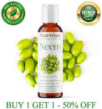 Neem Oil 2 oz. Cold Pressed 100% Pure Natural Unrefined Virgin picture