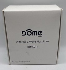 Dome Wireless Z-Wave Plus Siren ( DMS01 ) Works With Ring. SEALED  picture