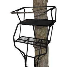 Big Game Guardian XLT 18 Foot 2 Person Deer Hunting Ladder Climbing Tree Stand picture
