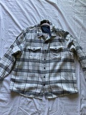 Kelly Slaters Outerknown 2XL (fits Like XL) Blanket Shirt Real Nut Buttons picture