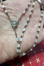 Antique Shell Mother of Pearl Rosary picture