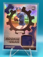 2025 Panini Prizm - Rookie Gear Jaxson Dart #RGR-JDT (MEM, RC) Giants picture