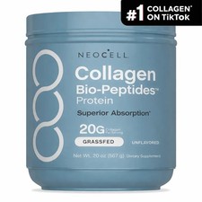 NeoCell Collagen Bio-Peptides Powder 20oz -Grassfed Protein Supplement-Advanced picture