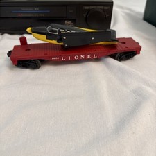 Lionel Postwar 6800 Flatcar With Airplane Vintage Great Shape picture