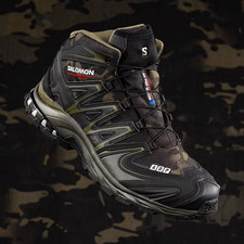 Salomon XA Pro Mid GTX Defcon Men's Hiking Boots 11 Medium Black/Green picture