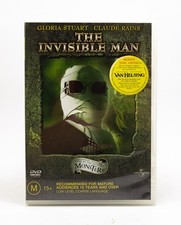 The Invisible Man DVD Gloria Stuart Claude Rains Vintage Horror Like New picture