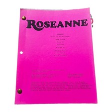 Roseanne Original TV Script Episode 
