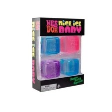🧊 NeeDoh Nice Ice Baby 4-Pack Mini Cubes | Authentic Squishy Fidget Toy ✨ picture