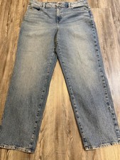 Talbot’s Size 14 Light wash High Waist Relaxed Fit Jeans picture