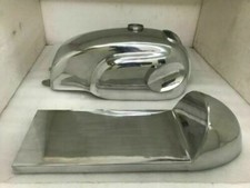 HONDA CB XS MANX TYPE ALUMINUM ALLOY CAFE RACER FUEL GAS PETROL TANK+SEAT HOOD picture