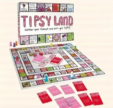 Tipsy Land Adult Drinking Board Game Party Game 2-8 Players Fun Night picture