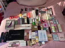 136 Pc High-End Beauty Bundle Makeup Skincare Hair Fragrance Dior YSL BNIB picture