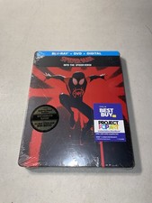 SPIDER-MAN: INTO THE SPIDER VERSE BLU-RAY STEELBOOK-BEST BUY EXCL-MARVEL picture