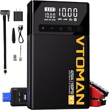 🔥VTOMAN X7 Jump Starter With Air Compressor, 4250A Battery Charger Emergency picture