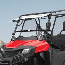 KEMIMOTO Flip Windshield for 2014-2026 Honda Pioneer 700/700-4 Scratch Resistant picture