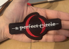 A Perfect Circle Custom Embroidered Patch Shaped Tool Band Shirt picture
