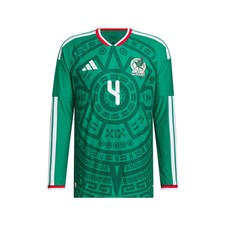 adidas Mexico 26 Home Alvarez Long Sleeve Jersey KW7736 Men's M New picture